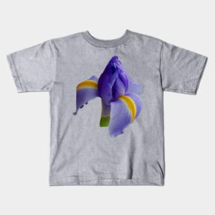 A Blue Iris Flower for Mothers Day Kids T-Shirt